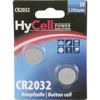 button cell cr2032 lithium hycell cr 2032 200 mah 3 v 2 pcs