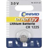 Button cell CR1225 Lithium Conrad energy CR 1225 48 mAh 3 V 1 pc(s)
