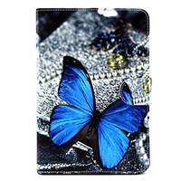 Butterfly Pattern PU Leather Full Body Case with Stand for iPad mini 1/2/3