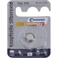 Button cell SR57, SR926 Silver oxide Conrad energy SR57 55 mAh 1.55 V 1 pc(s)