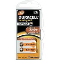 Button cell ZA13 Zinc air Duracell DA 13 300 mAh 1.4 V 6 pc(s)