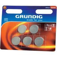 Button cell CR2430 Lithium Grundig CR 2430 267 mAh 3 V 5 pc(s)