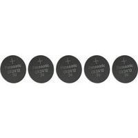 Button cell CR 2412 Lithium Panasonic CR 2412 100 mAh 3 V 5 pc(s)