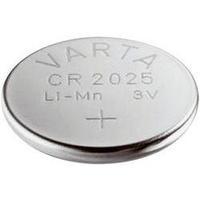 Button cell CR2025 Lithium Varta CR2025 170 mAh 3 V 1 pc(s)