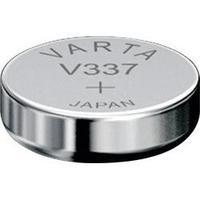 button cell silver oxide varta v 337 8 mah 155 v 1 pcs