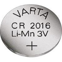 Button cell CR2016 Lithium Varta CR2016 90 mAh 3 V 1 pc(s)