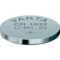 Button cell CR1632 Lithium Varta CR1632 140 mAh 3 V 1 pc(s)