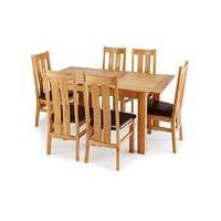 Buxton Dining Table and 6 Chester Chairs