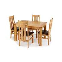 Buxton Dining Table and 4 Chester Chairs