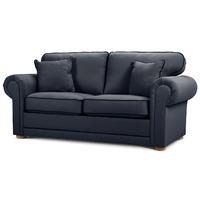 Burleigh 2 Seater Sofa Bed Sherlock Charcoal