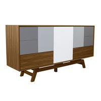 butterfly walnut sideboard