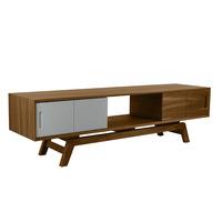 butterfly walnut tv unit walnut and grey