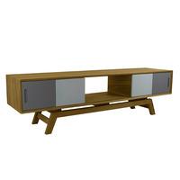 butterfly oak tv unit grey