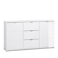 Burton Sideboard In White High Gloss With 2 Doors