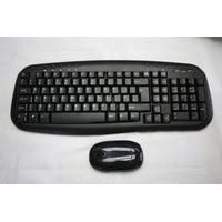 Business Components 2.4GHz Wireless Keyboard and Optical Mouse Set (Black) Retail