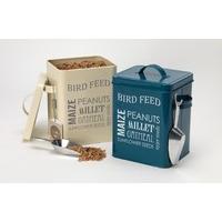Burgon & Ball Gyo/Birdblue Bird Feed Tin - Petrol Blue