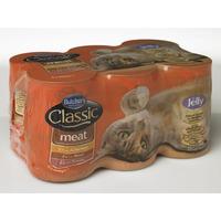 Butchers Classic Tinned Cat Food Chicken Beef Game in Jelly 6 x 400g