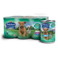 Butchers Tinned Dog Food Lean and Tasty in Jelly 6 x 400g