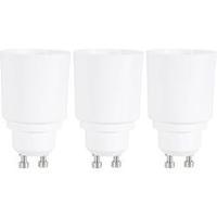 Bulb holder adapter GU10 3-piece set Renkforce 230 V 75 W