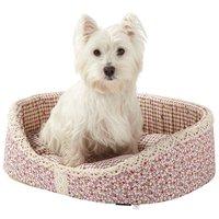 bunty pink blossom dog bed x large