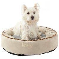 Bunty Cream Bumper Bed Medium