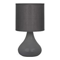 bulbus table lamp grey ceramic