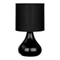 Bulbus Table Lamp Black Ceramic