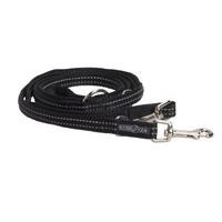 Buster Multipurpose Lead Reflective, Extra-Large, Black