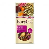 Burgess Excel Salad Snacks Carrot & Beetroot 60g (Pack of 6)