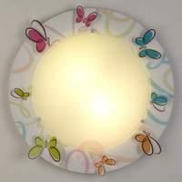 butterfly 2in1 ceiling lamp for children