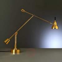 Buquet table lamp, 24 carat gold-plated brass