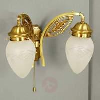Budapest Wall Light with Pull Switch Bronze