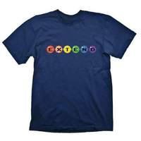 bubble bobble extend extra extra large t shirt blue ge1656xxxl