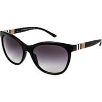 Burberry BE4199 3001/8G (black-striped brown-beige/grey gradient)