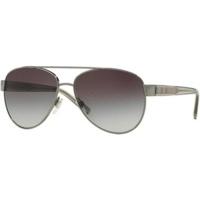 Burberry BE3084 1003/8G (silver-beige striped on crystal/grey gradient)