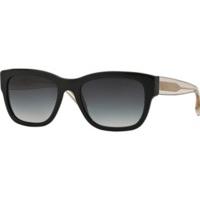 Burberry BE4188 3507/8G (black-gold-transparent/grey gradient)