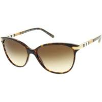 burberry be4216 300213 dark havana striped brown beigebrown gradient