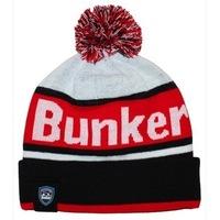 Bunker Mentality Bunker Bobble Hat Black/Red