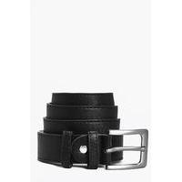 Buckle Smart PU Belt - black