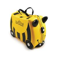 bumble bee bernard trunki ride on pull along suitcase