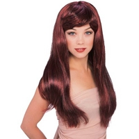 Burgundy Glamour Wig