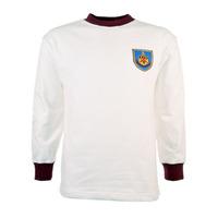 burnley 1960s away retro football shirt