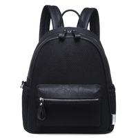 BURN IT UP BLACK MESH BACKPACK