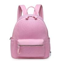 BURN IT UP PINK MESH BACKPACK