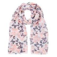 Butterfly Print Scarf