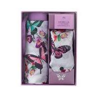 Butterfly Umbrella and Bag Gift Set