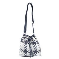 bulaggi handbags braided reticule blue