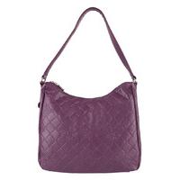 bulaggi handbags embossed logo hobo purple