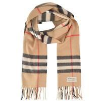 BURBERRY LONDON Giant Icon Check Cashmere Scarf