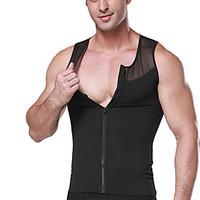 burvogue mens clipzip tummy control tank tops vest slimming body shape ...